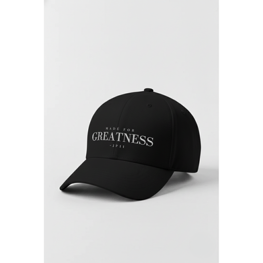 PREORDER: Made For Greatness Minimal Hat Black