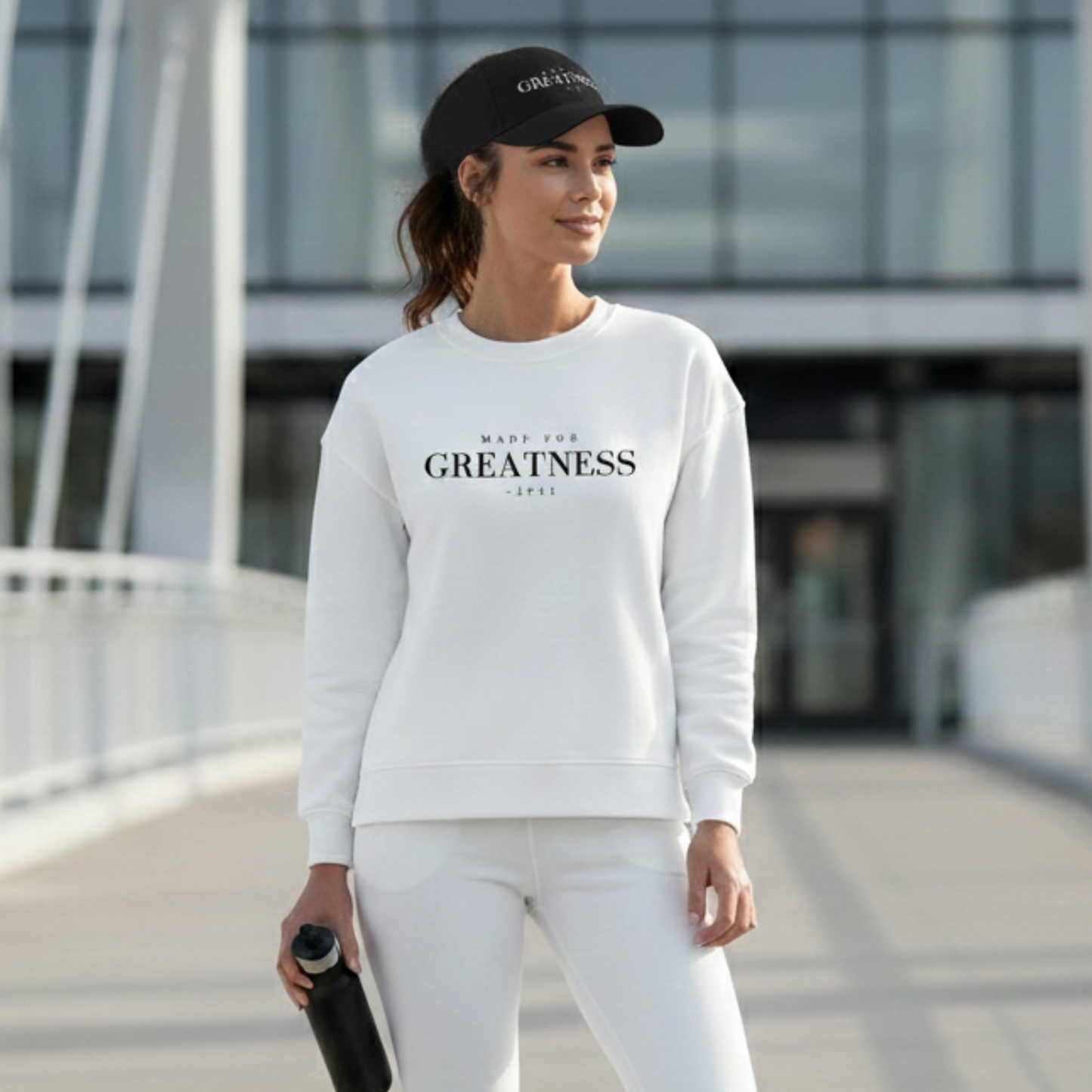 PREORDER: Made For Greatness Minimal Hat White