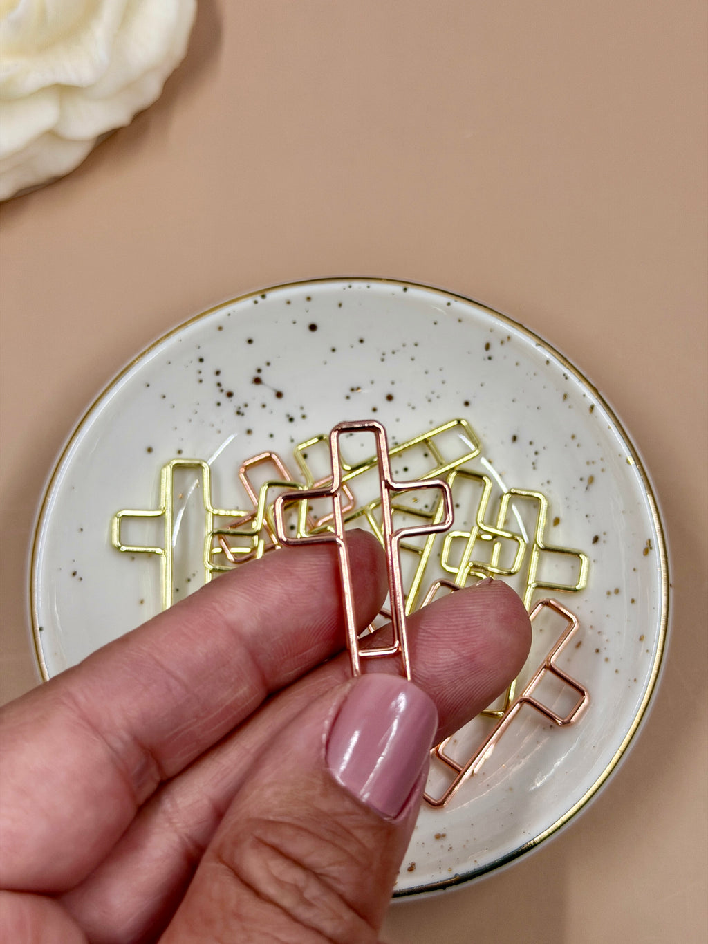 The Marked Page — Cross Paper Clips