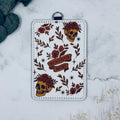 Memento Mori- Catholic ID Badge Holder